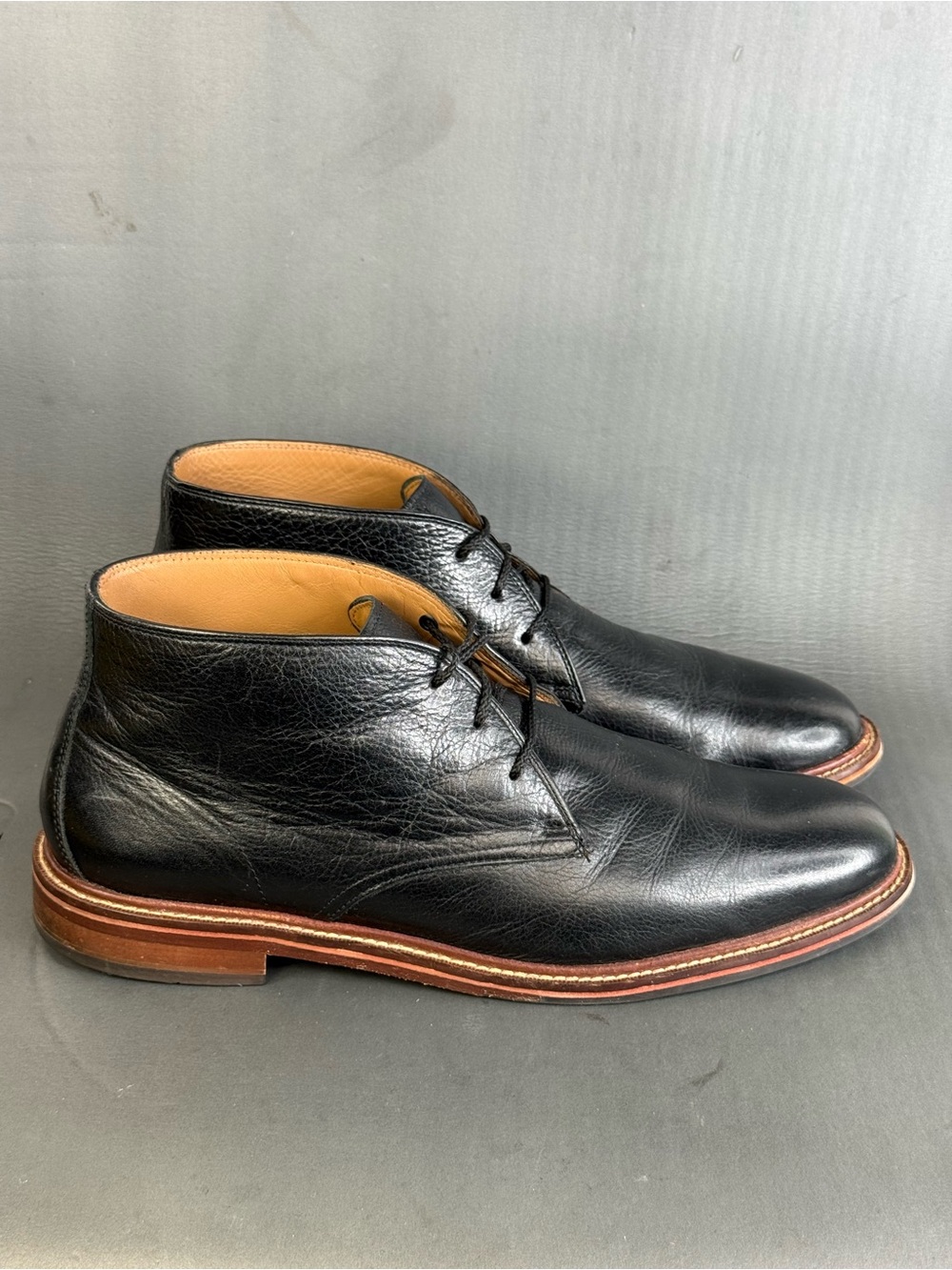 Cole Haan Baron Chukka black leather boot shoes men’s size 11.5